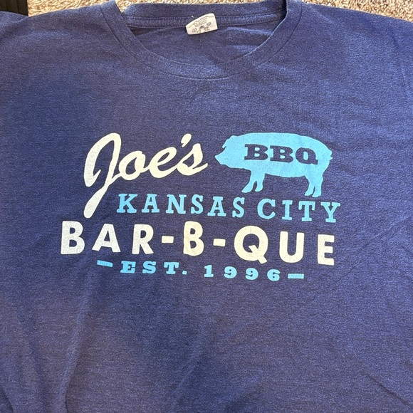 Kansas City KC BBQ Charlie Hustle Vintage shirts - Picture 2 of 7